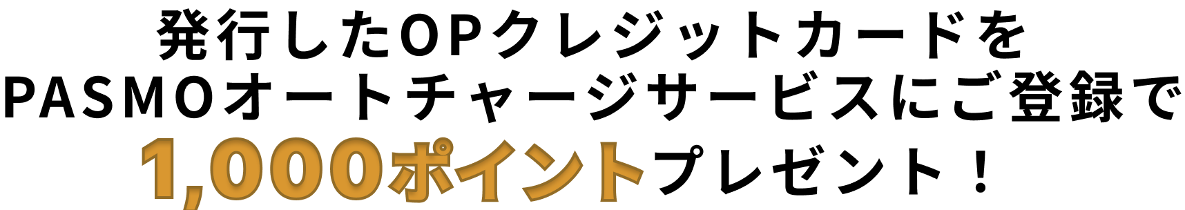 小田急ポイントサービス加盟店でポイントが貯まる商品を期間中合計30,000円以上クレジットご利用で1,000ポイントプレゼント!